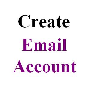 create for email account